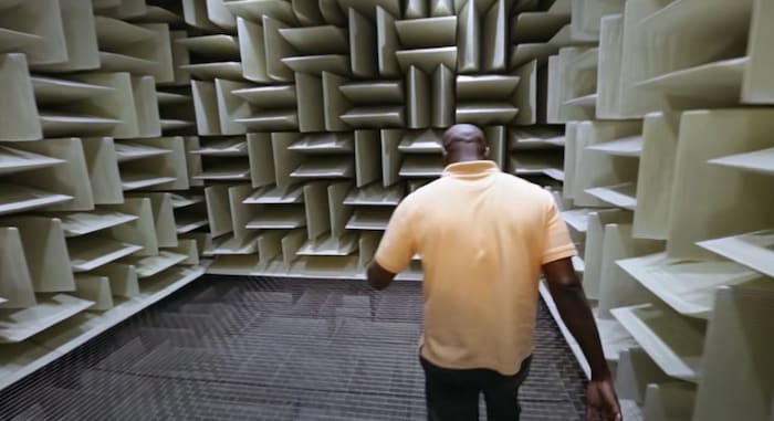 Unique Anechoic chamber created by Microsoft for new office quietest ...