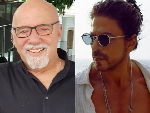 लेखक पाउलो कोएलो ने शाहरुख खान को महान एक्टर बताया. (फोटो साभार: Instagram@paulocoelho@iamsrk)
