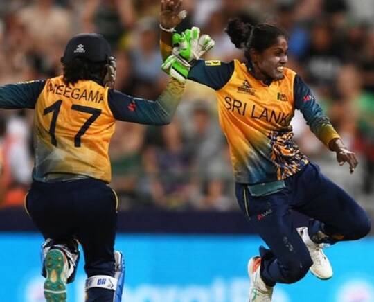 Women’s T20 World Cup : श्रीलंका ने साउथ अफ्रीका को 3 रन से शिकस्‍त दी. (T20 world cup/Twitter)