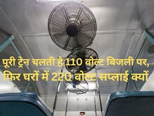 क्या घरों में चलाए जा सकते हैं ट्रेन वाले पंखे, गजब का है रेलवे का दिमाग