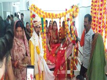 बेड पर दुल्हन, वार्ड बना मंडप, दूल्‍हे ने अस्‍पताल पहुंच दुल्‍हन की भरी मांग