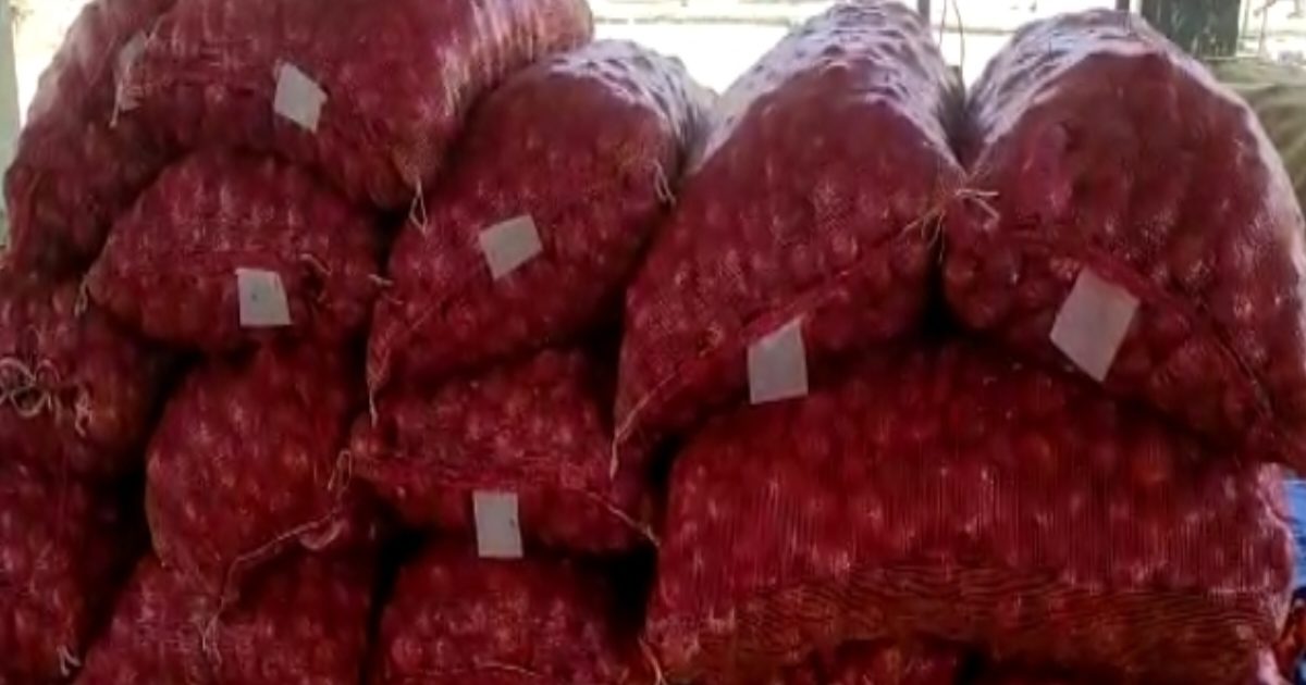 Second largest onion market Gujarat onion coming Alwar News अलवर की