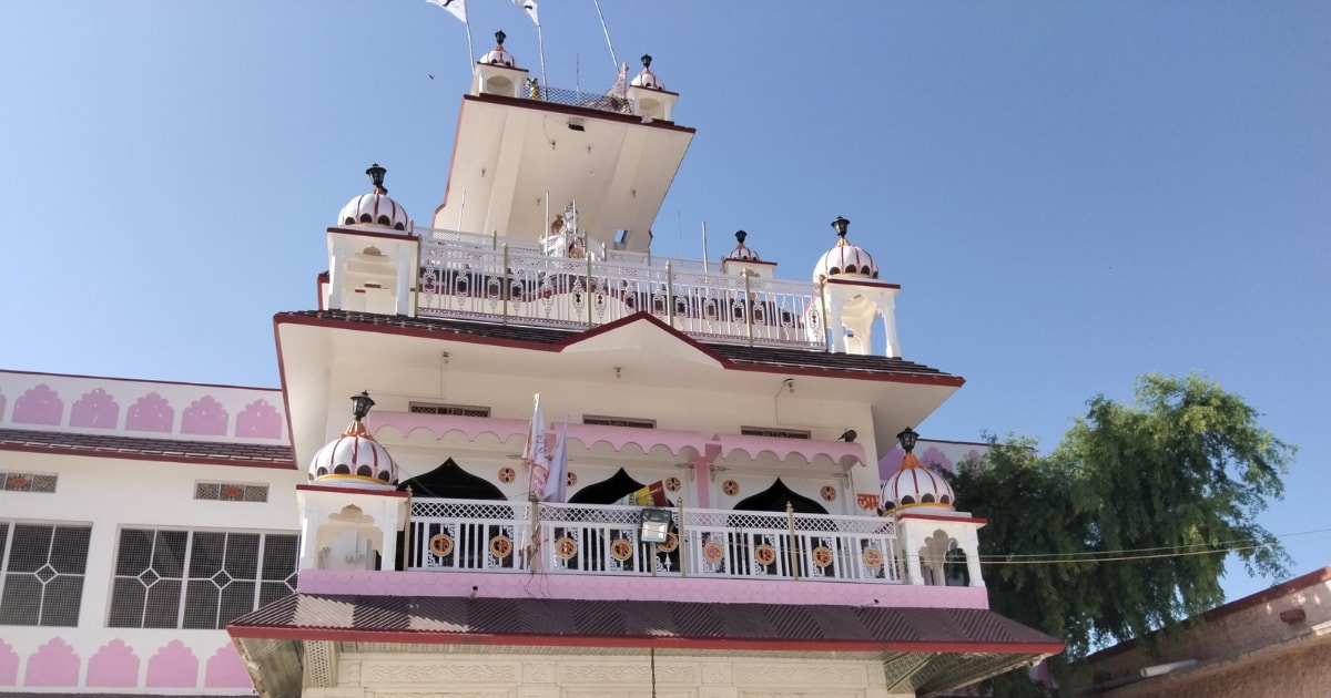 veer-tejaji-temple-being-built-with-marble-of-makrana-nagaur-news