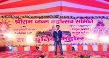 इंडियन आइडल के ऋषि सिंह पहुंचे अयोध्या, जय श्रीराम के नारे से गूंजी रामनगरी