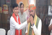 पटना पहुंचने पर बिहार BJP अध्यक्ष सम्राट चौधरी का भव्य स्वागत, बोले- सरकार बनाकर कर्ज उतारूंगा