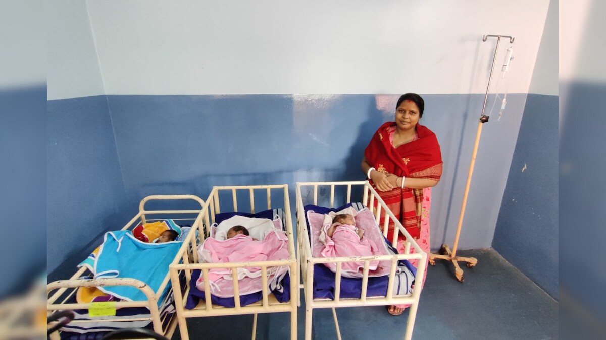 कुदरत का करिश्मा: बोकारो में महिला ने एक साथ दिया तीन बच्चों को जन्म