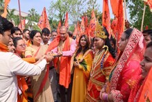 Kanpur News: शोभा यात्रा के साथ रामायण कॉन्क्लेव का शुभारंभ, आयोध्या और चित्रकूट सा लगा विश्वविद्यालय