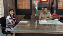 Sagar News: स्कूली छात्रा ने रिपोर्टर बन बेबाकी से दागे सवाल, एसपी हो गए हैरान