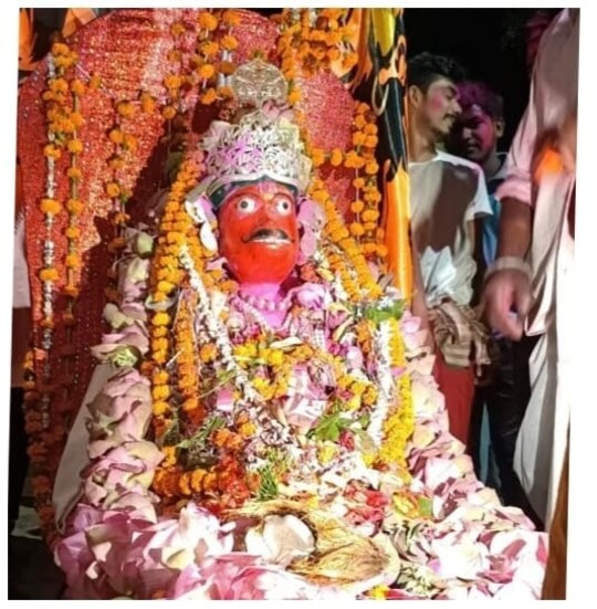 रामटेकरी हनुमान जी की मूर्ति