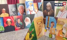 Jhansi News: युवा चित्रकारों ने रंगों से साहित्यकारों को किया याद, तस्वीरें देख खिल उठेगा आपका चेहरा