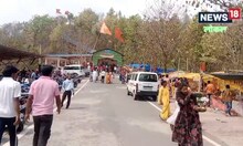 गुमला में है हनुमान जी की जन्मस्थली, रामनवमी पर आंजनधाम में पूजा के लिए उमड़ी भक्तों की भीड़