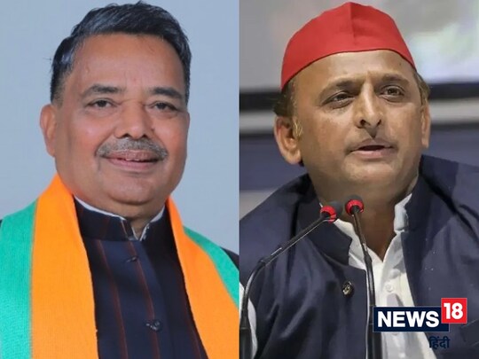 अखिलेश यादव ने यूपी सरकार के मंत्री जयवीर सिंह पर आरोप लगाए हैं