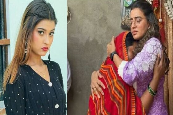 आकांक्षा दुबे की मां से मिलकर भावुक हुईं अक्षरा सिंह, सीने से लिपट बंधाया ढाढस, निष्पक्ष जांच की मांग