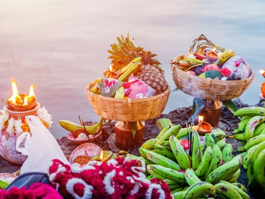 महापर्व चैती छठ नहाय खाये पर सूर्यदेव की उपासना का महत्व है. Image-canva