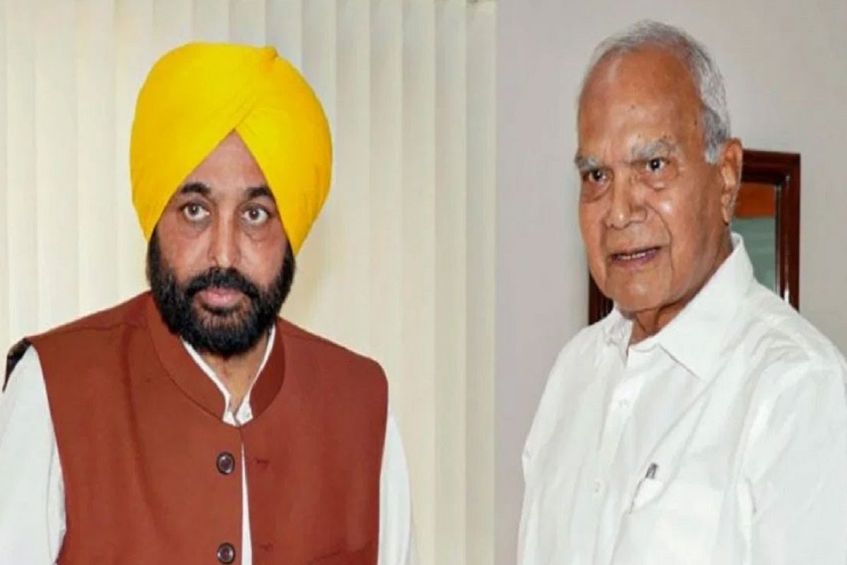 Amid Ongoing Tussle Between Governor Banwarilal Purohit And CM Bhagwant ...