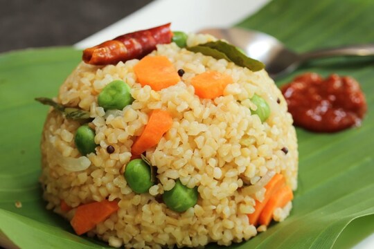 कीटो उपमा रेसिपी (Keto Upma Recipe). Image-canva