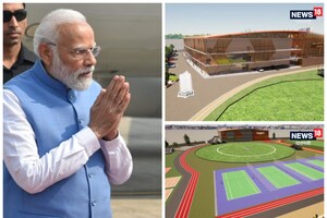 PHOTOS: पीएम मोदी ने यूपी के खिलाड़ियों को दिया बड़ा तोहफा, अब ऐसा दिखेगा काशी का सिगरा स्टेडियम