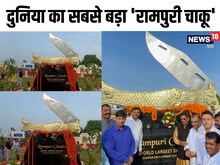 OMG! 52 लाख रुपये लागत, 20 फीट लंबा, ये है दुनिया का सबसे बड़ा 'रामपुरी चाकू'