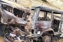 बोलेरो से बाइक सवार को 50 मीटर तक घसीटा, युवक की मौके पर ही मौत, आग लगने से कार स्‍वाहा