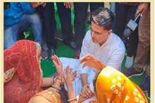 पुलवामा शहीदों की वीरांगनाएं रोते हुए पहुंची पायलट के घर, गहलोत सरकार की शिकायत की, सचिन ने पोंछे आंसू