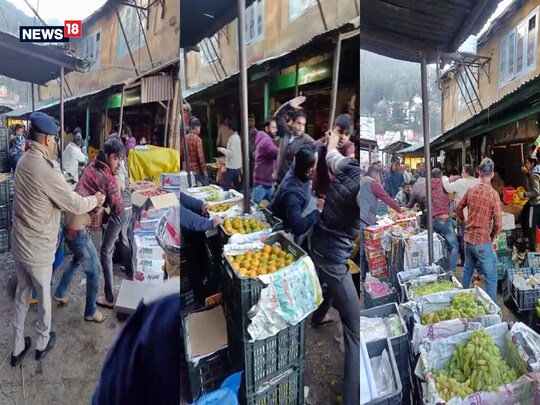 पुलिस दोनों गुटों के करीब एक दर्जन लोगों को थाने ले गई थी. घटनाक्रम का वीडियो सोशल मीडिया पर वायरल हुआ है. मामला घरेलू विवाद से जुड़ा है. 