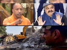 माफिया अतीक अहमद के गुर्गों की अवैध संपत्तियों पर चला बुलडोजर...
