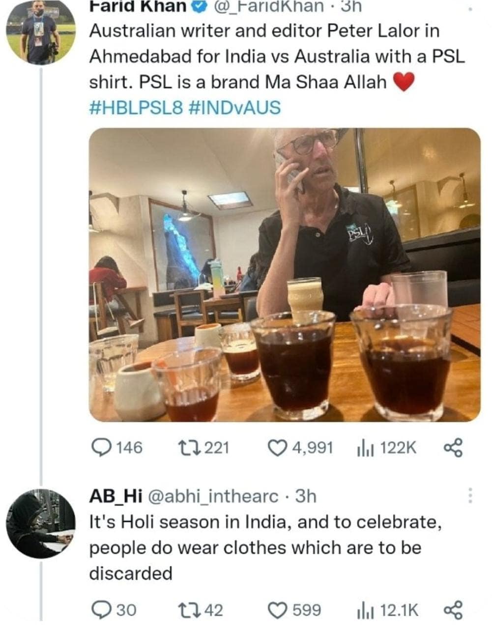 Pakistani Supporter Tweet