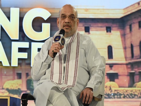 राइजिंग इंडिया के मंच पर केंद्रीय गृह मंत्री अमित शाह ने ड्रग्स पर की बात. (फोटो- न्यूज18)