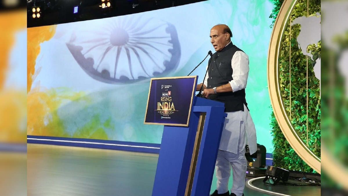 Rising india summit 2023: ‘अब भारत का टाइम आ गया है, बनेगा दुनिया की नंबर 1 इकोनॉमी …’  रक्षामंत्री राजनाथ सिंह बोले- बहुत हुआ इंतजार