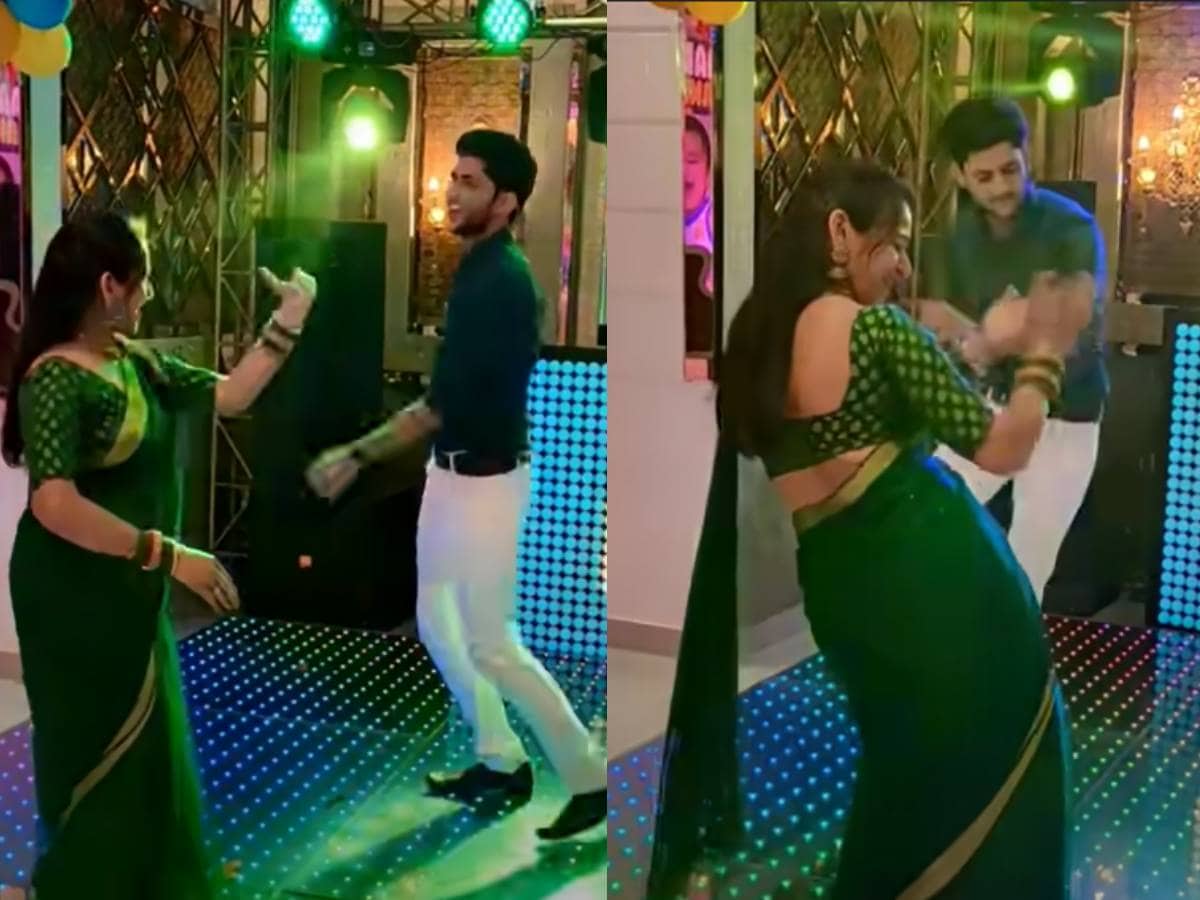 Devar bhabhi dance jhanatedaar performance by devar bhabhi on sapna  chaudhari bahu kale ki watch viral video - सपना चौधरी के गाने पर देवर-भाभी  का झन्नाटेदार डांस, जुगलबंदी देख दीवाने हुए लोग,