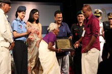 CM Kejriwal was also surprised to see the spirit of super grandmothers, honored with Women's Day award, congratulations