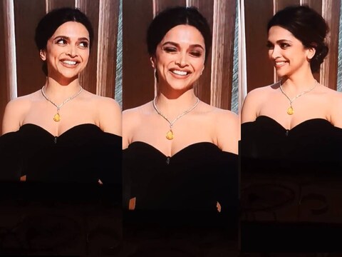 'नाटू नाटू' को Oscars के स्‍टेज पर प्र‍जेंट दीपिका पादुकोण पहुंचीं. 