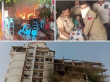 मध्य प्रदेश: इंदौर के होटल में भड़की आग, 46 लोग अंदर फंसे होने से अफरातफरी मची