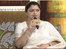 चौपाल में खुशबू सुंदर बोलीं- मेरे पिता सबसे बड़े विलेन, 52 साल में सुकून मिला