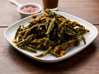 कुरकुरी भिंडी रेसिपी (Kurkuri Bhindi Recipe). Image-canva