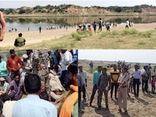 VIDEO: ह्यूमन चैन बनाकर पार कर रहे थे चंबल नदी, एमपी के 17 लोग डूबे, 2 की मौत