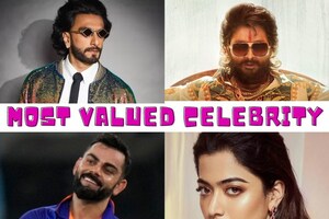 Most Valued Celebrity: 3 फ्लॉप देकर भी रणवीर सिंह हिट, साउथ में 'पुष्पा' का बोलबाला, कौन से नंबर पर हैं दीपिका