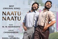 नाटू नाटू ने जीता बेस्‍ट ऑर‍िजन गाने का Oscar अवॉर्ड (फोटो साभारः ट्विटरः RRRMovie)