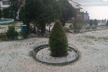 Nainital Weather: नैनीताल में बारिश के साथ बरसे ओले, सफेद चादर में लिपटी सरोवर नगरी