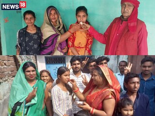 बिहार बोर्ड रिजल्ट में टॉप 10 में आने वाली गोपालगंज की बच्चियां