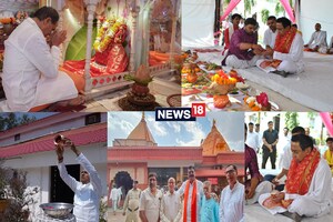 PHOTOS : विधानसभा चुनाव से पहले शक्ति की भक्ति, देवी आराधना में लीन मध्य प्रदेश के नेता