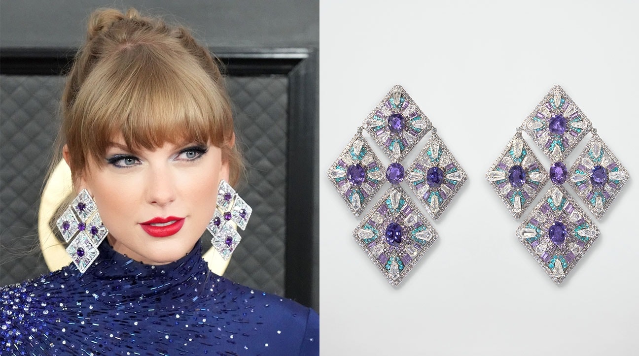 Grammy awards taylor swift Incredible earring worth rupees 25 crore