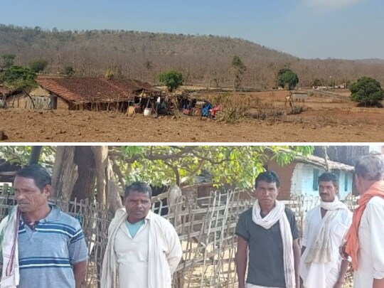 harda news: हरदा जिले के ग्राम बोथी में डैम निर्माण के लिए फाउंडेशन लाइन खींचने के लिए आए कर्मचारियों का आदिवासियों ने काम रोक दिया. ग्रामीण डैम बनने का विरोध कर रहे हैं.