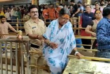 VIDEO: बुजुर्ग महिला ने महाकाल के मंदिर में किया हंगामा, 1500 रुपये की रसीद पर उठाए सवाल
