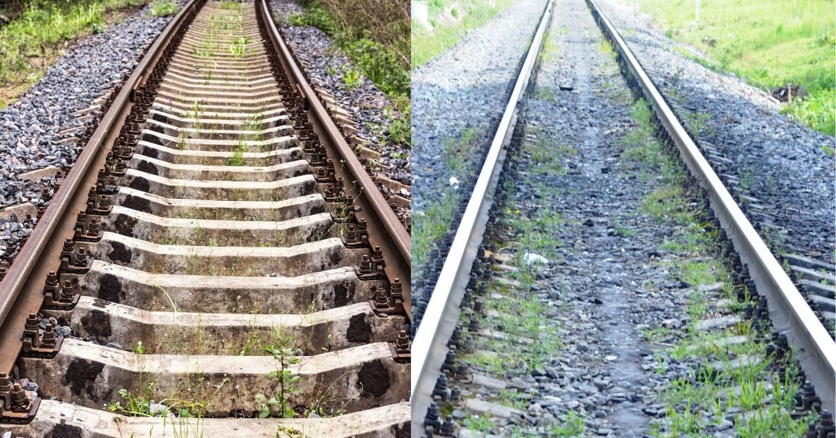 Why rail sleepers used which wood is used to make rail sleepers railway facts पटरियों के साथ