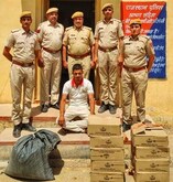 जैसलमेर में झोंपड़ी से 9 किलो डोडा पोस्त और अवैध शराब बरामद, 1 तस्कर गिरफ्तार