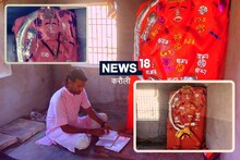 Karauli News : एक हाथ में सोटा दूसरे हाथ में फरसा अद्वितीय है हनुमान की यह विशाल प्रतिमा
