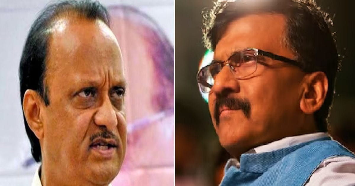 Uddhav faction and NCP face to face in Maha Vikas Aghadi, war of words between Sanjay Raut and Ajit Pawar