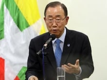 पूर्व UN महासचिव बान की मून अचानक म्यांमार पहुंचे, शांति बहाली की पहल