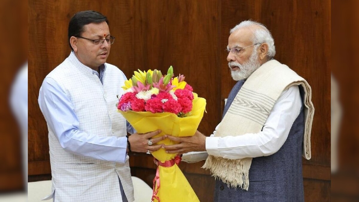 पीएम मोदी से मिले सीएम पुष्कर सिंह धामी, आदि कैलाश और चारधाम यात्रा में आने का दिया न्योता